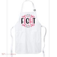 Fight Pink Ribbon Breast Cancer Apron thumb 0