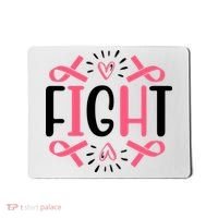 Fight Pink Ribbon Breast Cancer Mousepad thumb 0