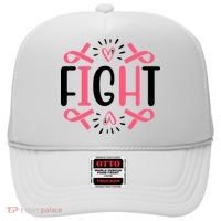Fight Pink Ribbon Breast Cancer Hat thumb 0