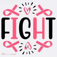Fight Pink Ribbon Breast Cancer Hat thumb 2