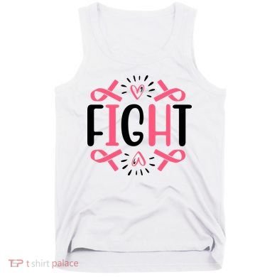 Fight Pink Ribbon Breast Cancer Tank Top