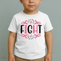 Fight Pink Ribbon Breast Cancer Toddler T-Shirt thumb 2
