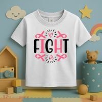 Fight Pink Ribbon Breast Cancer Toddler T-Shirt thumb 3