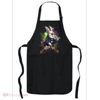 Funny Punk Rock Easter Bunny Rabbit Apron thumb 0