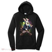 Funny Punk Rock Easter Bunny Rabbit Women's Hoodie thumb 0