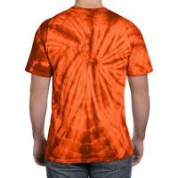 Funny Punk Rock Easter Bunny Rabbit Tie-Dye T-Shirt thumb 1