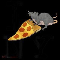 Funny Pizza Rat Ronic Coffee Mug thumb 5