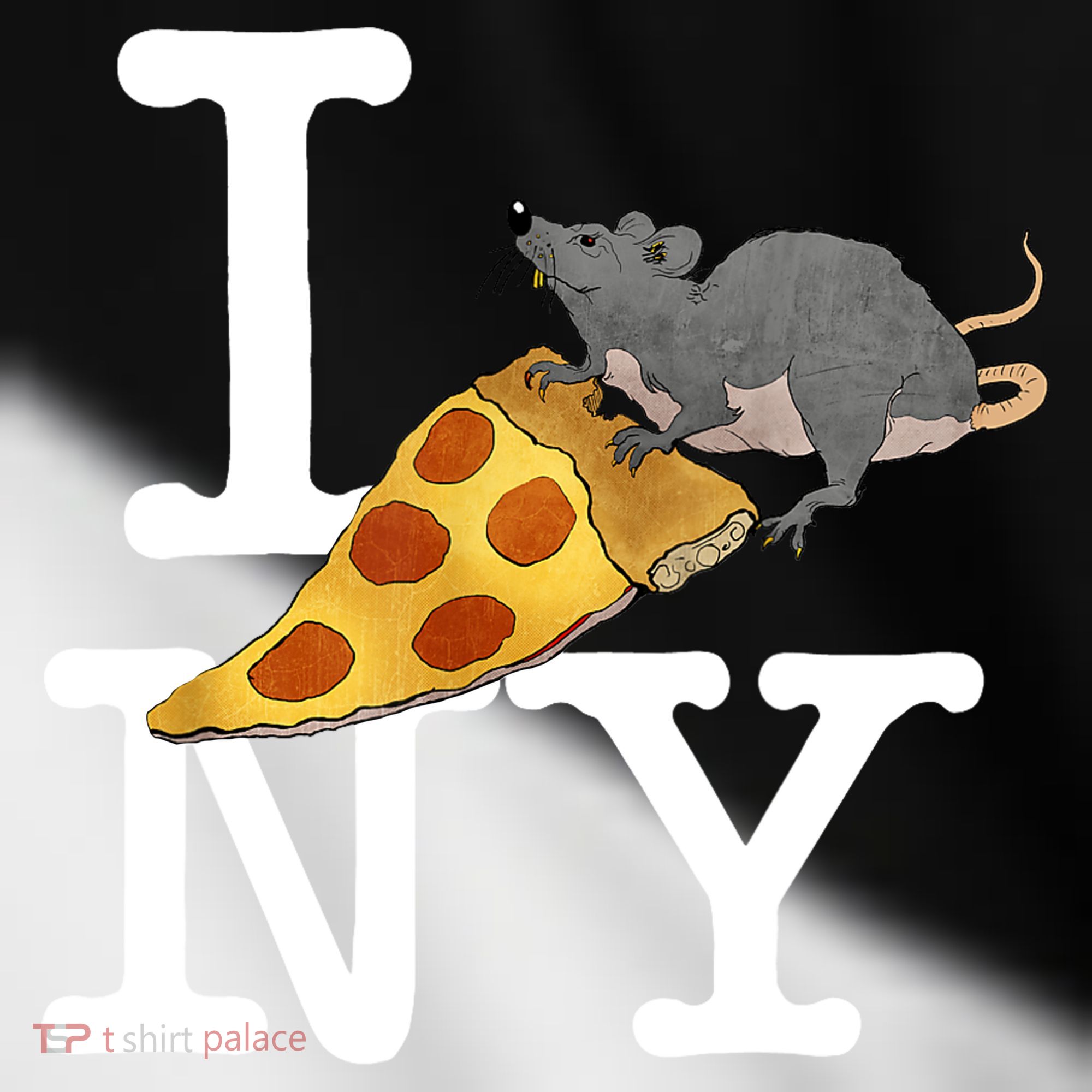 Funny Pizza Rat Ronic Toddler Fine Jersey T-Shirt