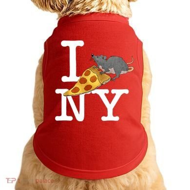 Funny Pizza Rat Ronic Doggie Tank