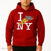 Funny Pizza Rat Ronic Hoodie thumb 2