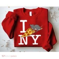 Funny Pizza Rat Ronic Sweatshirt thumb 2
