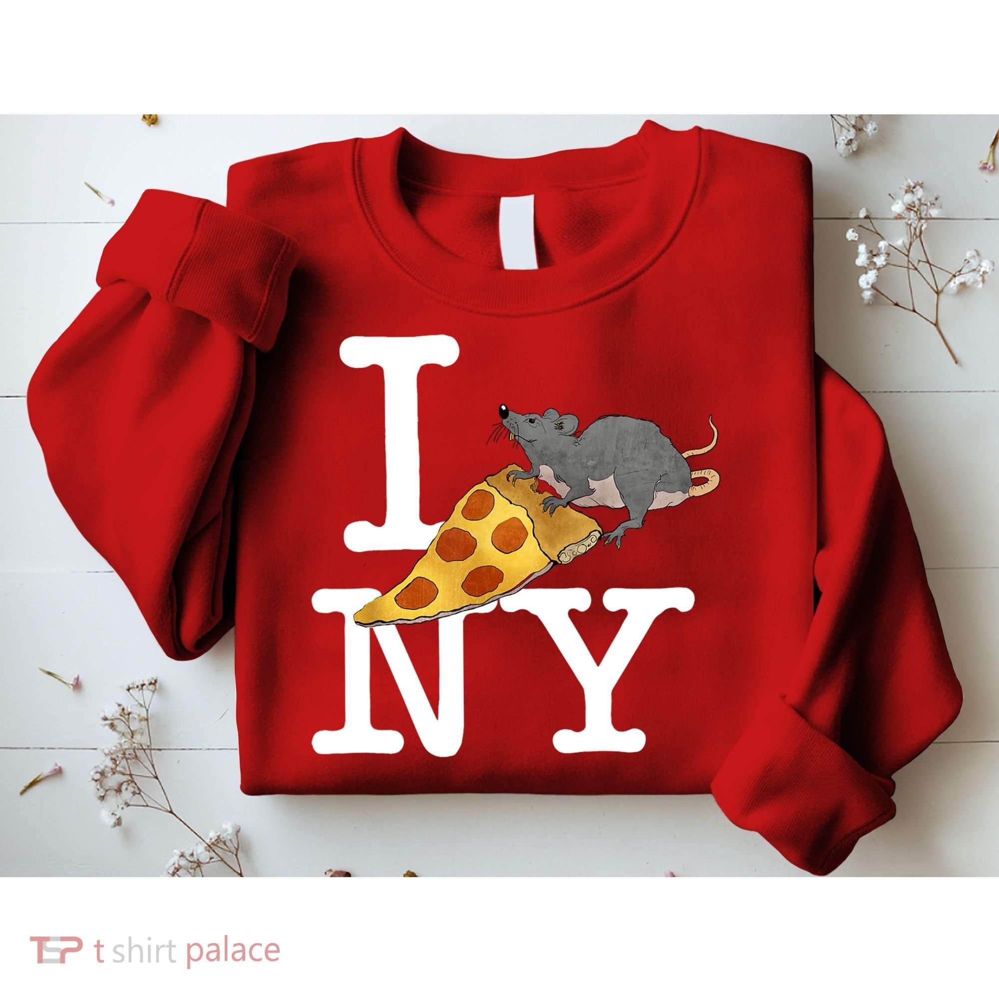 Funny Pizza Rat Ronic Sweatshirt