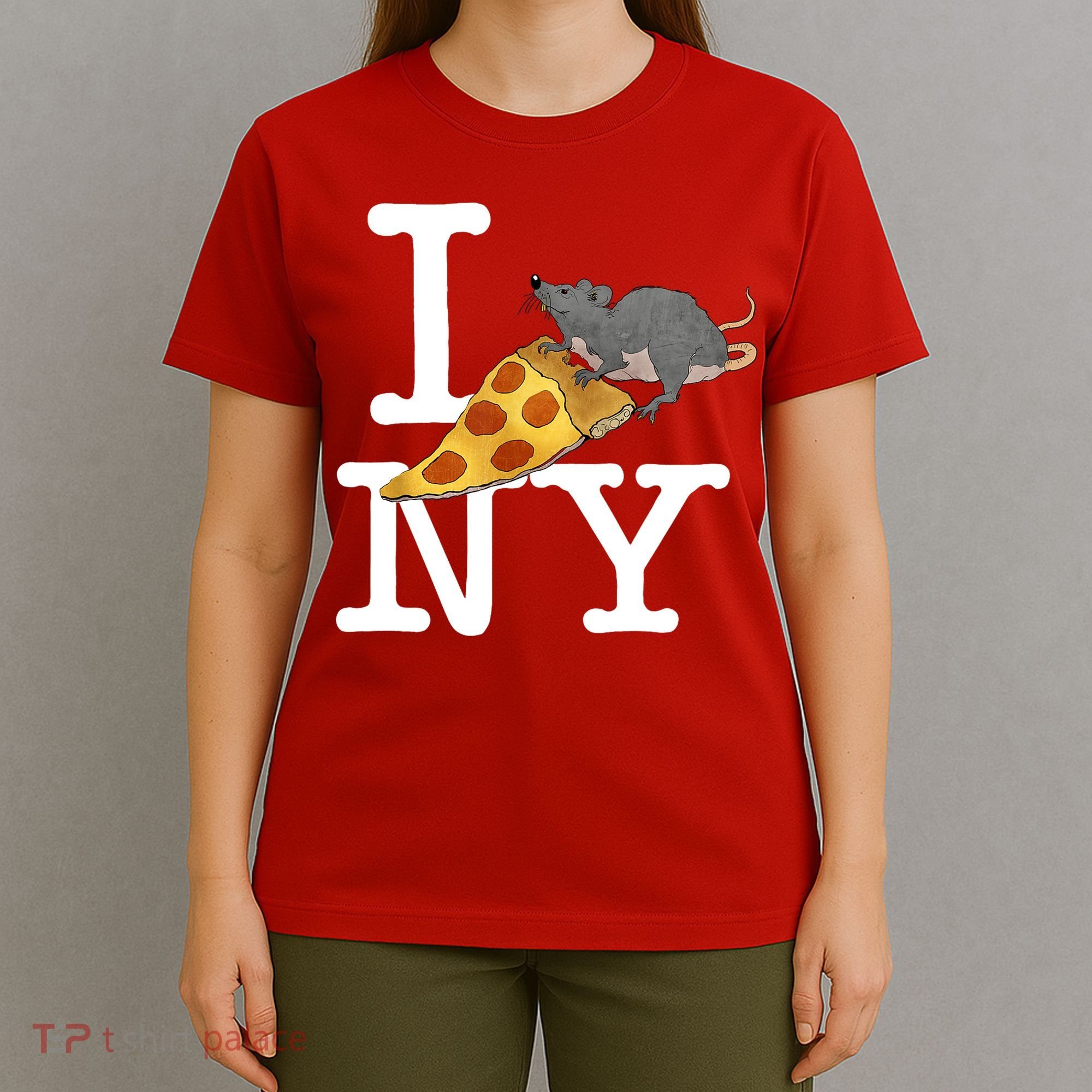 Funny Pizza Rat Ronic T-Shirt