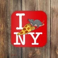 Funny Pizza Rat Ronic Coaster thumb 0