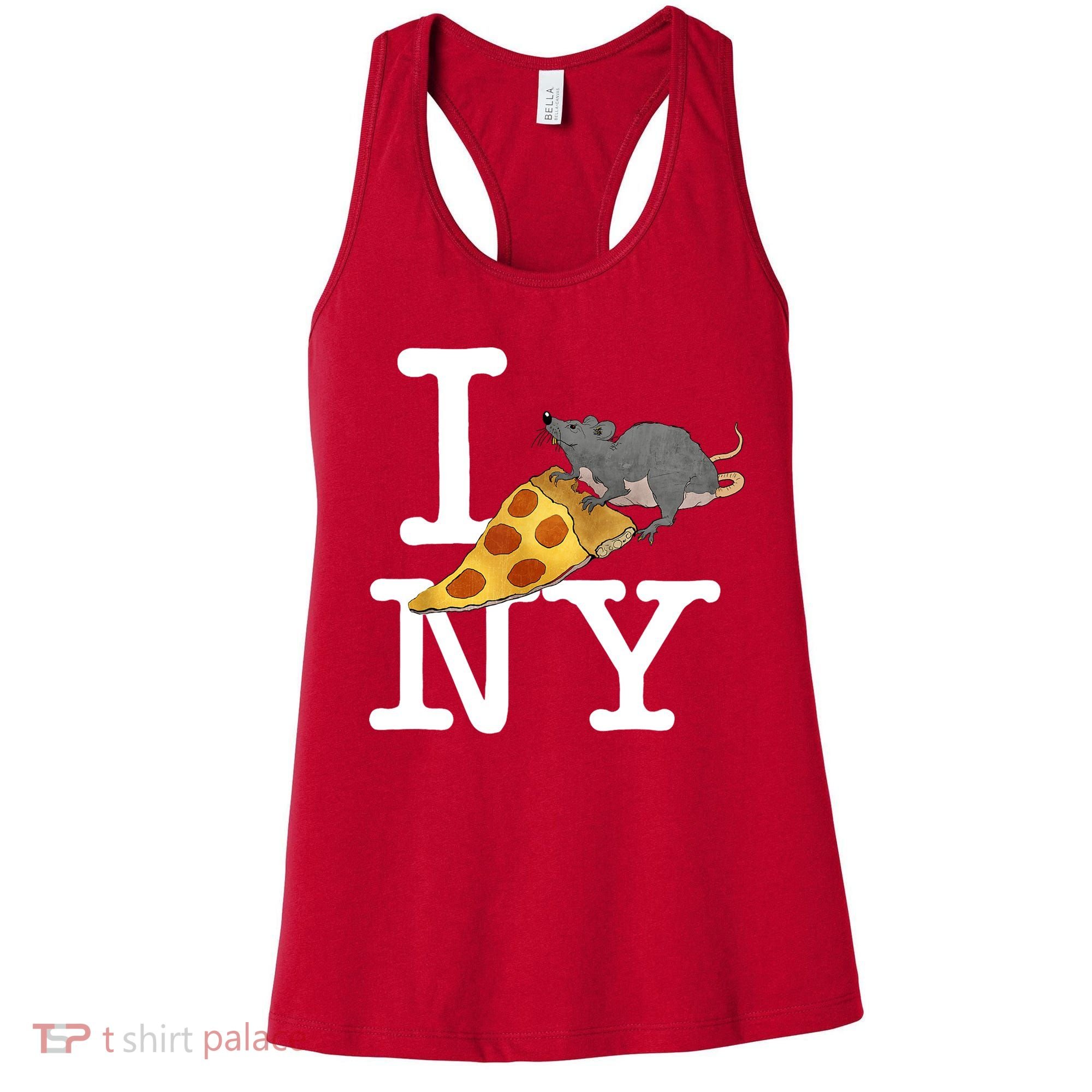 Funny Pizza Rat Ronic Women's Tank Top