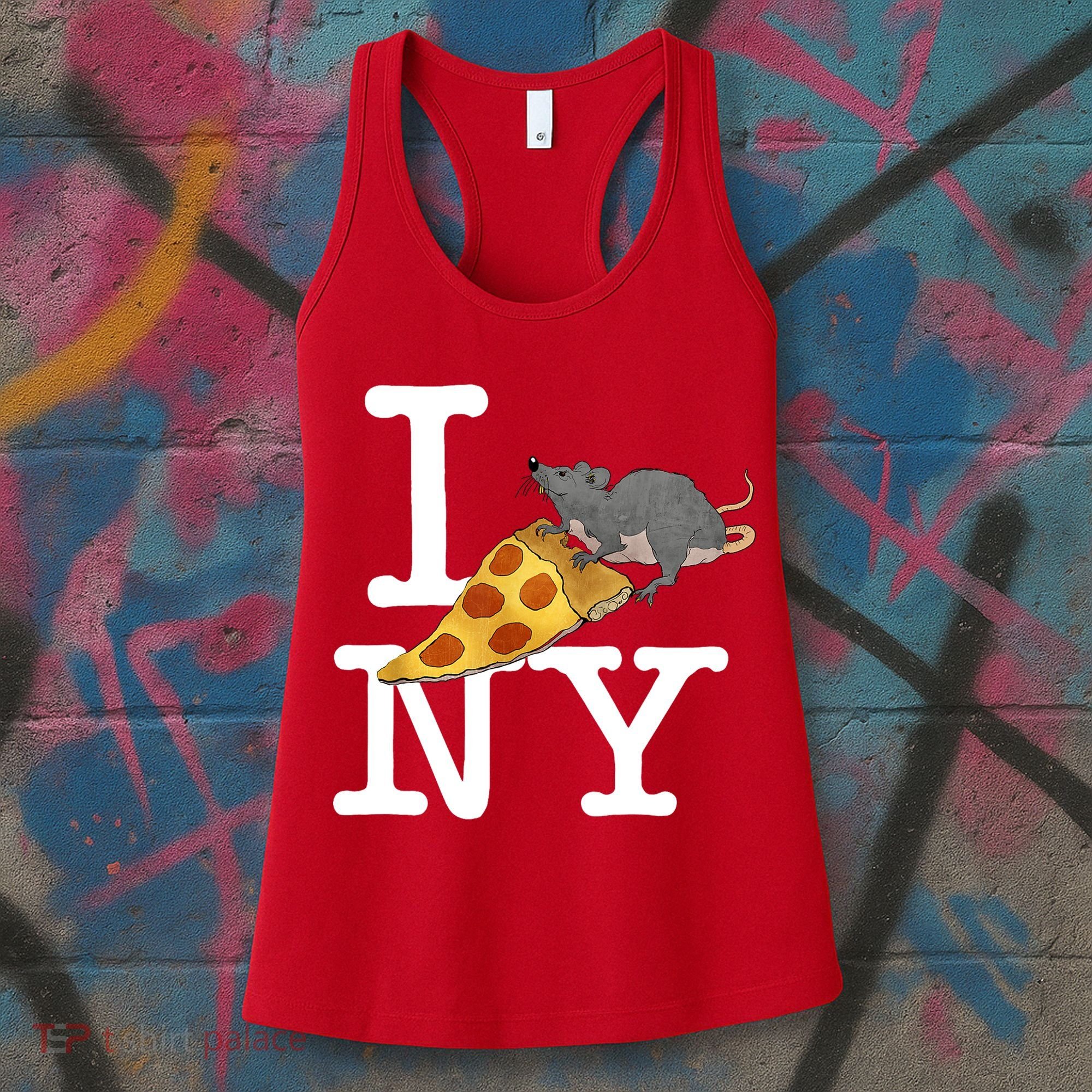 Funny Pizza Rat Ronic Women's Tank Top