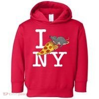 Funny Pizza Rat Ronic Toddler Hoodie thumb 0