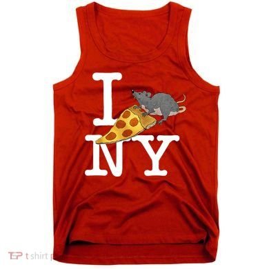 Funny Pizza Rat Ronic Tank Top
