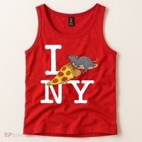 Funny Pizza Rat Ronic Tank Top thumb 2