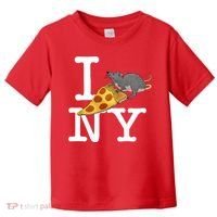 Funny Pizza Rat Ronic Toddler T-Shirt thumb 0