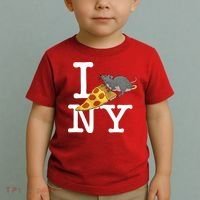Funny Pizza Rat Ronic Toddler T-Shirt thumb 2