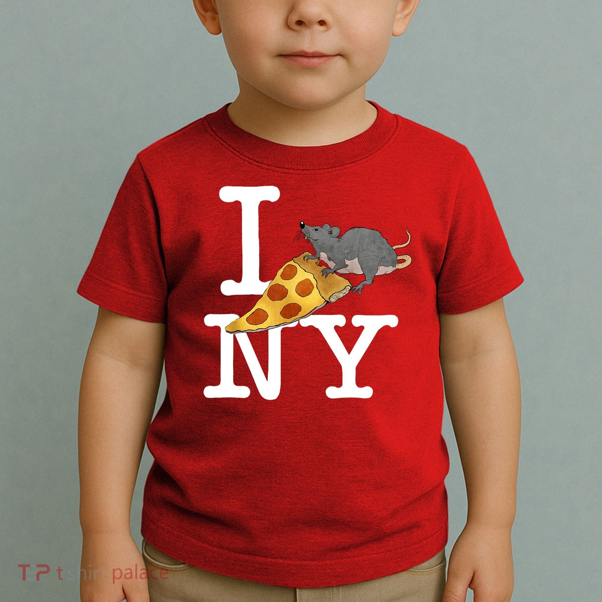 Funny Pizza Rat Ronic Toddler T-Shirt