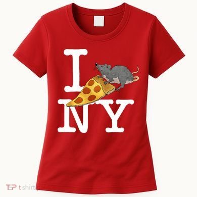 Funny Pizza Rat Ronic Women's T-Shirt