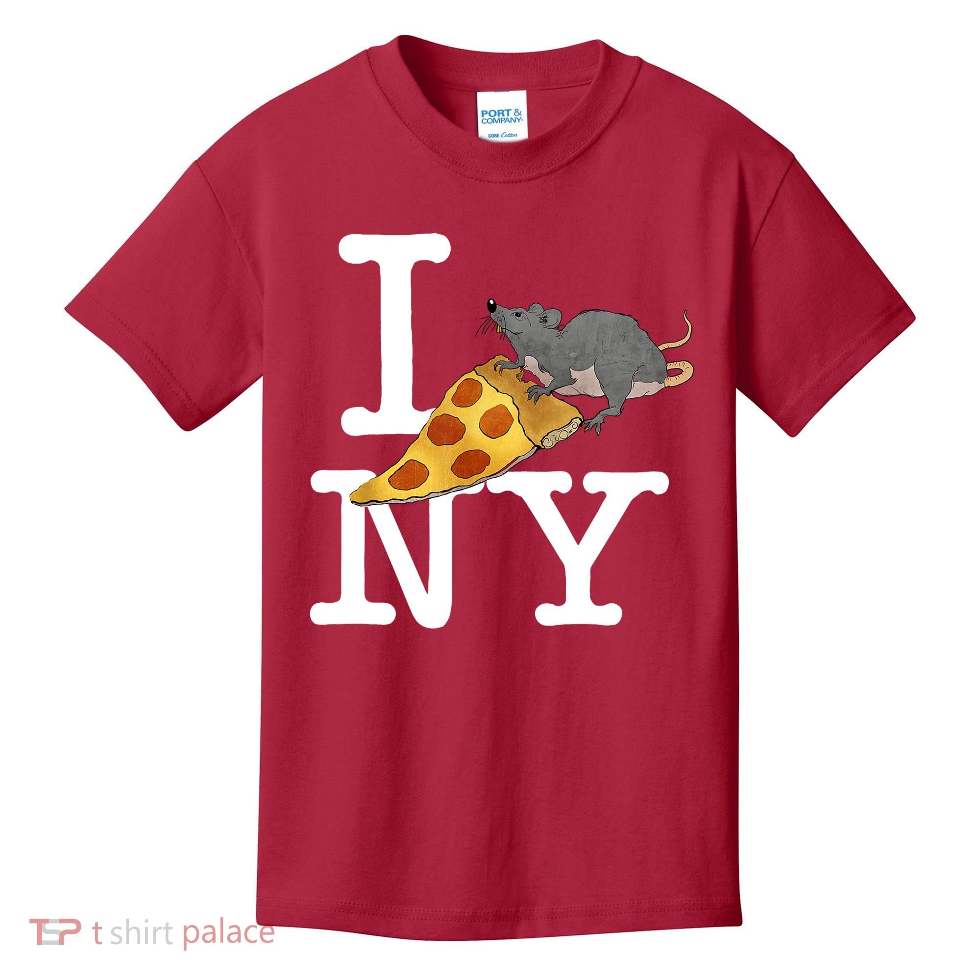 Funny Pizza Rat Ronic Kids T-Shirt