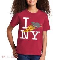 Funny Pizza Rat Ronic Kids T-Shirt thumb 2