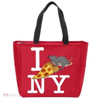 Funny Pizza Rat Ronic Tote Bag