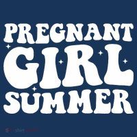 Funny Pregnancy Reveal Pregnant Girl Summer Baby Shower Women's Tank Top thumb 5