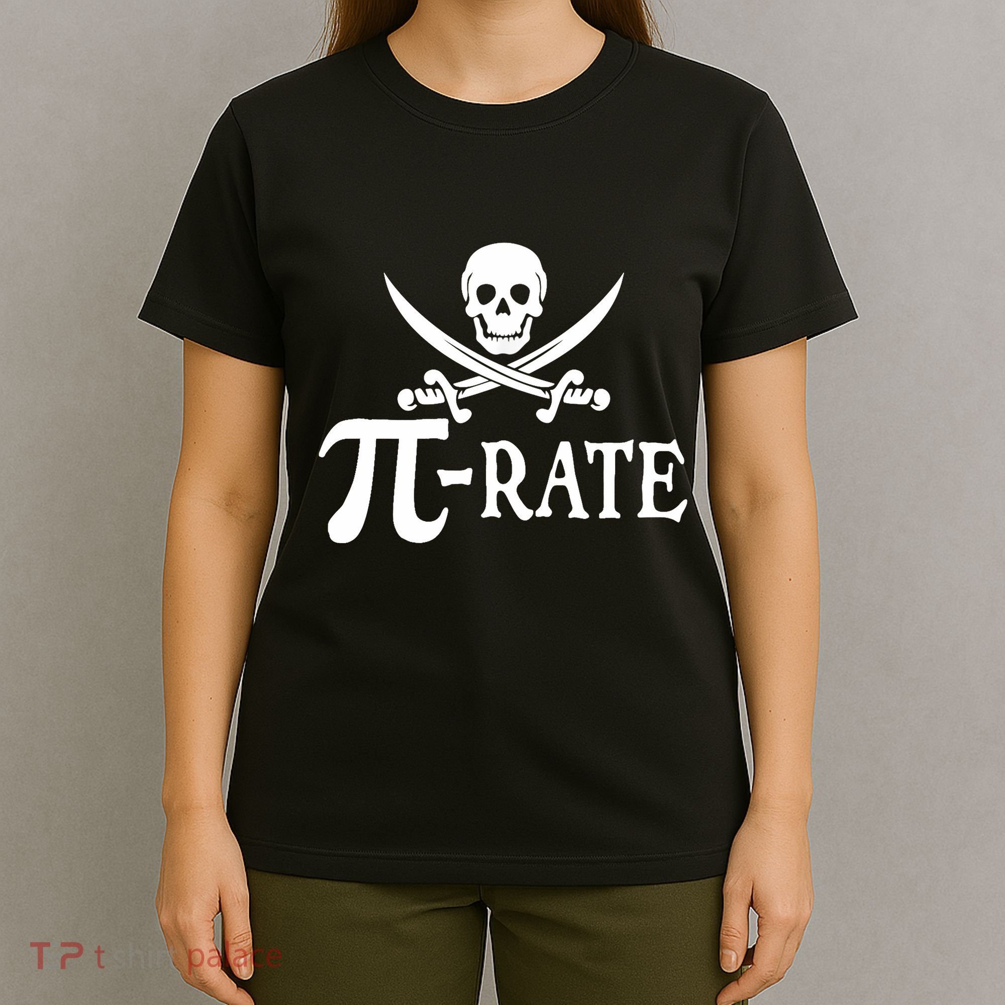 Funny Pi Rate Pirate Pi Day Boy Vintage Math Teacher Retro T-Shirt