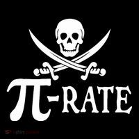 Funny Pi Rate Pirate Pi Day Boy Vintage Math Teacher Retro T-Shirt thumb 7