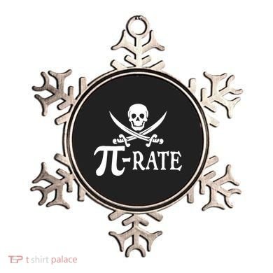 Funny Pi Rate Pirate Pi Day Boy Vintage Math Teacher Retro Ornament