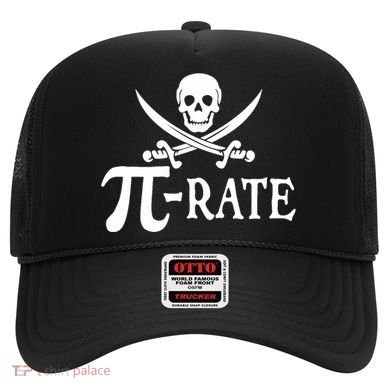 Funny Pi Rate Pirate Pi Day Boy Vintage Math Teacher Retro Hat
