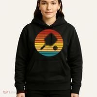 Funny Pickleball Retro Sunset Gift Hoodie thumb 5