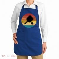 Funny Pickleball Retro Sunset Gift Apron thumb 2