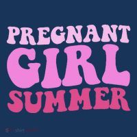 Funny Pregnancy Reveal Pregnant Girl Summer Baby Shower Women's Hoodie thumb 2