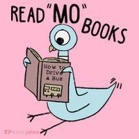 Funny Pigeon Read Mo Books Coaster thumb 2