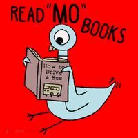 Funny Pigeon Read Mo Books Santa Hat thumb 1