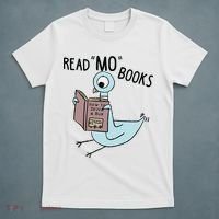 Funny Pigeon Read Mo Books T-Shirt thumb 5