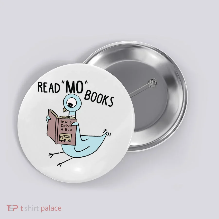 Funny Pigeon Read Mo Books Button
