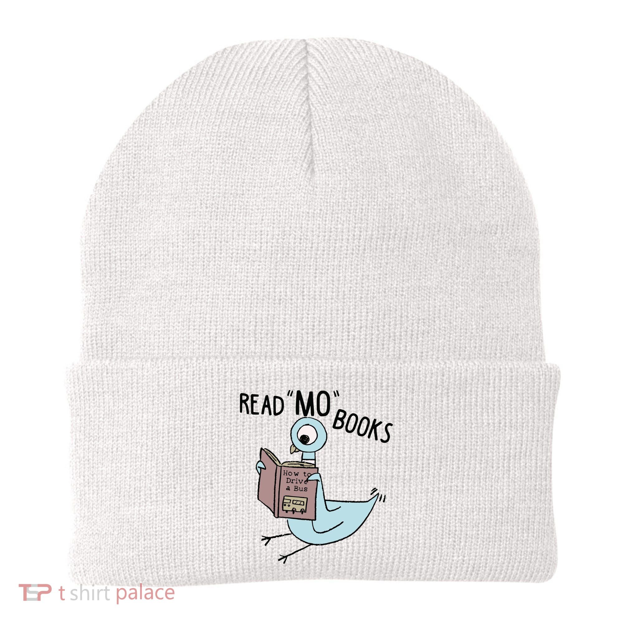 Funny Pigeon Read Mo Books Beanie
