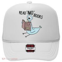 Funny Pigeon Read Mo Books Hat thumb 0