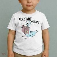Funny Pigeon Read Mo Books Toddler T-Shirt thumb 2