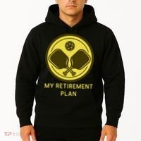 Funny Pickleball Retired Retirement Plan Hoodie thumb 2