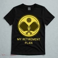 Funny Pickleball Retired Retirement Plan T-Shirt thumb 5