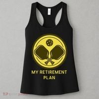 Funny Pickleball Retired Retirement Plan Women's Tank Top thumb 3