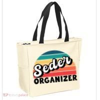 Funny Passover Seder Organizer Jewish Passover Leader Tote Bag thumb 2