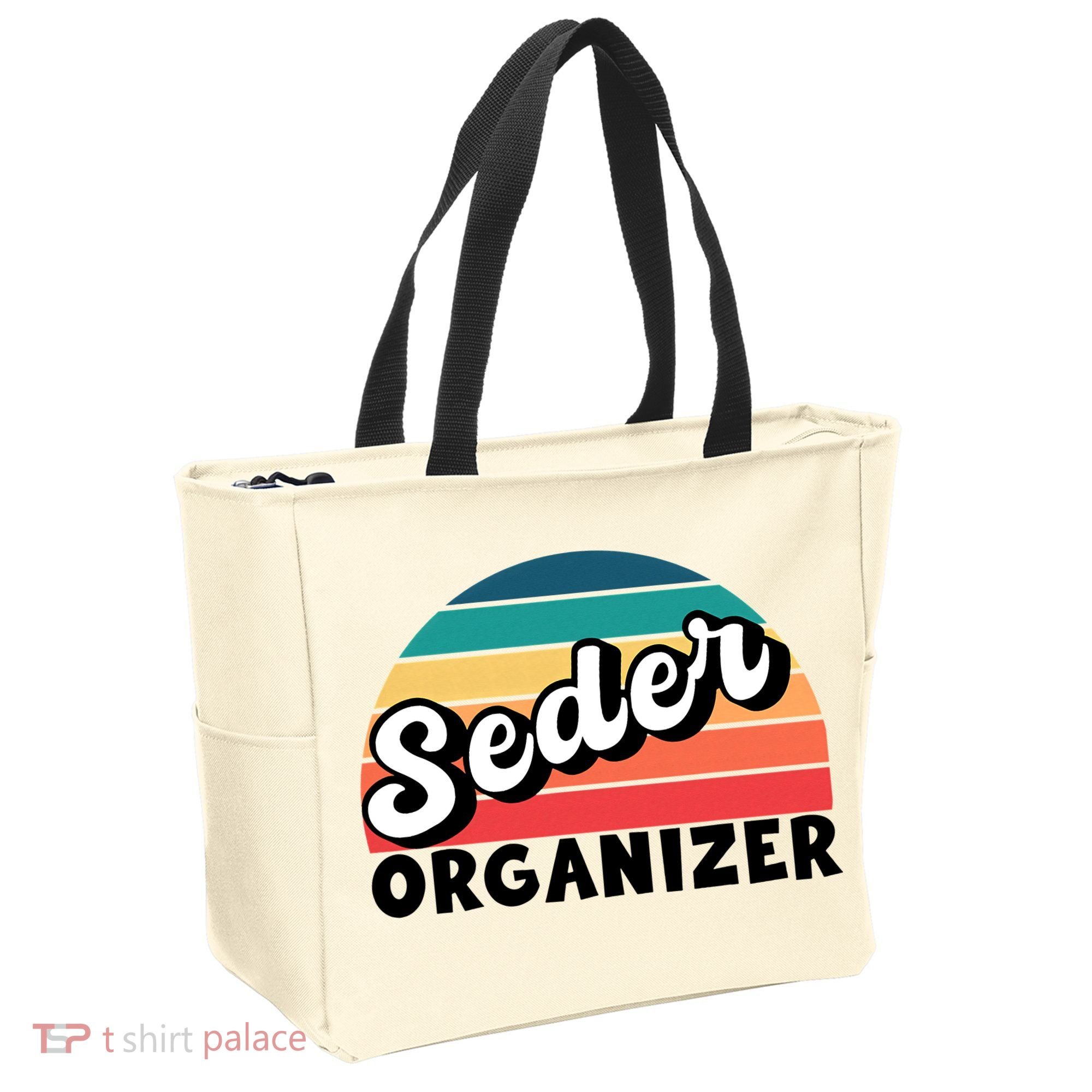 Funny Passover Seder Organizer Jewish Passover Leader Tote Bag